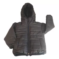 Campera Bebe Invierno Abrigo Corderito Capucha Acolchado