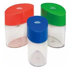 Sacapunta - Plastic Sharpener, Oval, 2-1-8-inch, Assorted (i