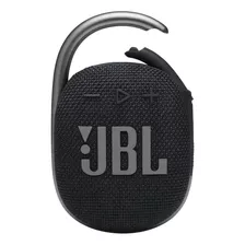 Alto-falante Jbl Clip 4 Jblclip4 Portátil Com Bluetooth Waterproof Preto 