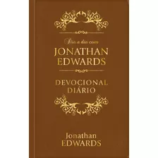 Dia A Dia Jonathan Edwards | Capa Couro Luxo | Devocional