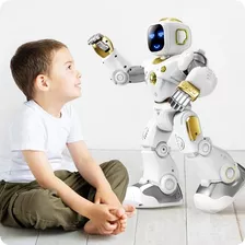 Robots Inteligentes Grandes Niños Juguete Rc Programab...