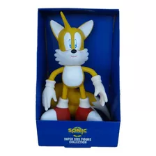 Boneco Tails Grande Sonic Collection Articulado Aprox. 25 Cm