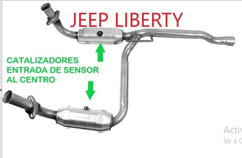 Jeep Liberty Catalizadores 2004-2012 6cil Alto Flujo!!! Foto 4