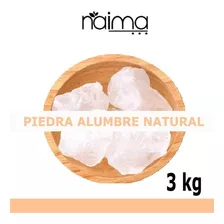 Piedra Alumbre Natural 3 Kg Tamaño Grande