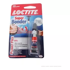 Cola - Loctite - Super Bonder Power Flex Gel - 2 Gramas - P