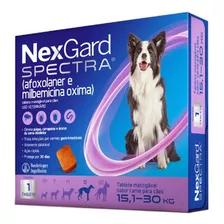 Nexgard Spectra G 15 A 30kg Antipulgas E Carrapatos Original