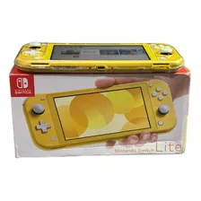 Console Nintendo Switch Lite 32gb Amarelo