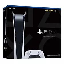 Sony Playstation 5 825gb Digital Edition Blanco Y Negro