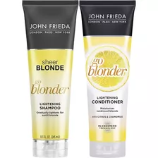 John Frieda Sheer Blonde Go Blonder Lightening Shamp E Cond