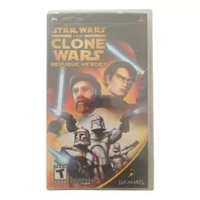 Star Wars The Clone Wars Republic Heroes Psp Nuevo Original