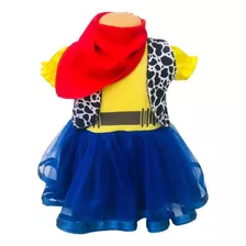Vestido Infantil - Bebê Mesversario - Jessie Toy Story