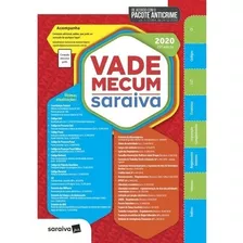 Vade Mecum Saraiva 2020 - 29ª Edição - Com Pacote Anticrime