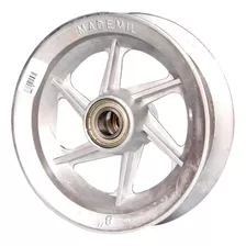 Roda Aro Aluminio 8 X 3,5 C/rolamento