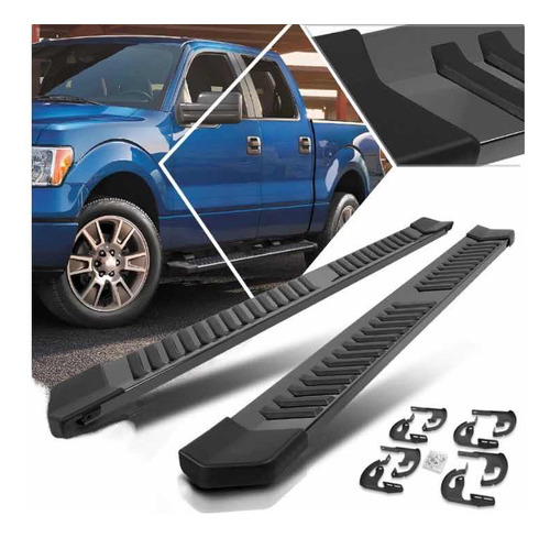 Estribos Para Ford F-150 Crew Cab 2004 2005 2006 2007 A 2014 Foto 2