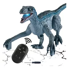 Juguete De Dinosaurio Control Remoto Niño Con Luz Y Sonido