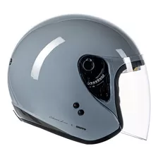 Capacete Aberto Bieffe Allegro Classic Cinza Moon/grafite Tamanho Do Capacete 57/58 - M