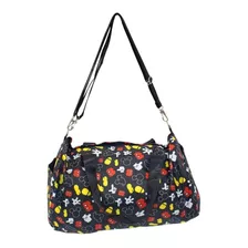  Bolsa De Viagem Academia Preta Mickey Disney Original 