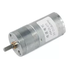 Motor Reductor25d 12v 170rpm Eje 4mm Encoder Jga25-370 Robot