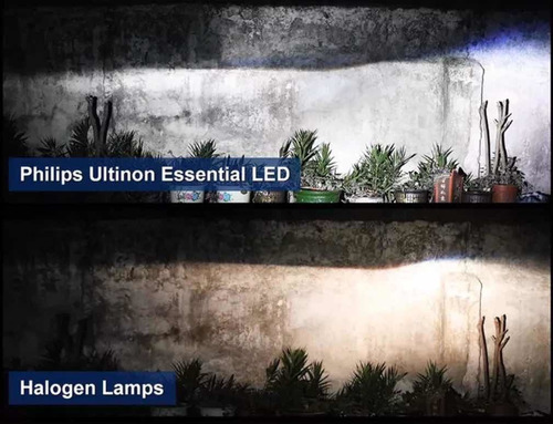 Focos Jgo Bi-led H4 Ultinon Essential 200%+luz 6500k Philips Foto 6