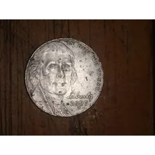 Es Una Moneda De Plata Estadounidense Del 2007 Five Cents