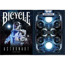 Cartas Bicycle Astronauta // Sello Numerado