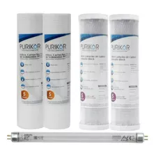 Kit Kit12-fb3uv Mantenimiento Purificador Pkf-3uv Purikor Color Blanco