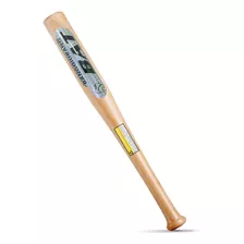 Bate Baseball Madera Maciza 62 Cm Niños Incluye Pelota