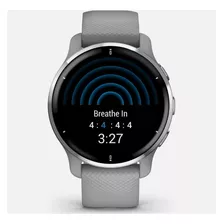 Smartwatch Garmin Venu 2 Plus Cinza Gps Tela 1,3 Amoled Run