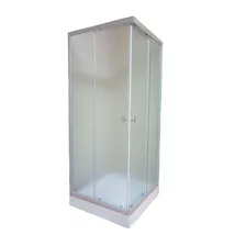 Cabina De Ducha Cuadrada Mampara Box 90*90 Ce Con Base 5cm