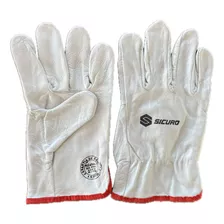 Guantes Trabajo Cabritilla Sin Forro - Pack 10 Pares