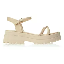 Sandália Feminina Flatform Pedraria - Ramarim 