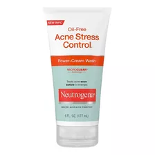 Neutrogena Oil-free Acne Stress Control Power Cream Wash Momento De Aplicación Día/noche Tipo De Piel Todo Tipo De Piel