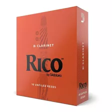 Rico Cañas Clarinete Sib - Caja/10