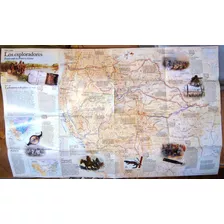 Mapa Nat Geo Migracion Oeste Eeuu Cowboys Exploradores 2000