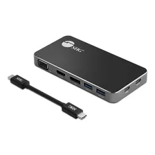 Estacion De Acoplamiento Siig Usb-c Mst Para Monitores