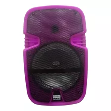 Parlante Portatil Bluetooth Eurosound Miami Sunrise 8 Color Fucsia