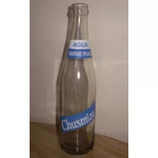 Antigua Botella Agua Mineral Chusmiza Iquique