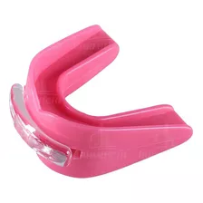 Protetor Bucal Duplo Silicone Everlast - Rosa Sabor Sem Sabor