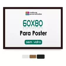Moldura 60x80 Sem Vidro Com Fundo Quadro Foto Impressão