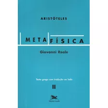 Livro Metafísica De Aristóteles - Volume Ii