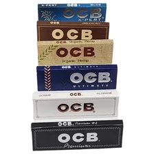 6 Cajas Papers Ocb #7 Surtidas 