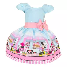 Vestido Minnie Confeiteira Confeitaria Doces Doceria