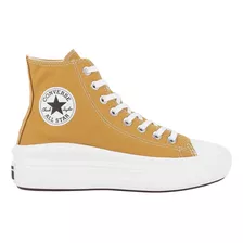 Tênis Converse Chuck Taylor Move Hi Seasonal Mel Queimado.