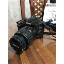 Camara Nikon D3200 18-55 Impecable