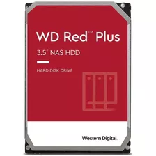 Hd 10tb Sata3 Western Digital Red Plus Wd101efbx (3,5pol, 6gb/s, 7.200 Rpm, 256mb Cache, Cmr)