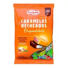 Bala De Caramelo Recheada Sortida 600g Originalidades Embaré