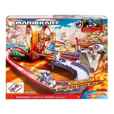 Pista Hot Wheels Mario Kart Circuito Castillo De Bowser