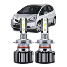 Lâmpadas Super Led Honda Fit 2003 Até 2012 2013 Farol Milha