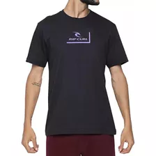 Camiseta Rip Curl Icon Preto