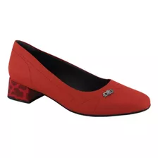 Zapato Clásico Taco Medio De Mujer Comfortflex 23-95301